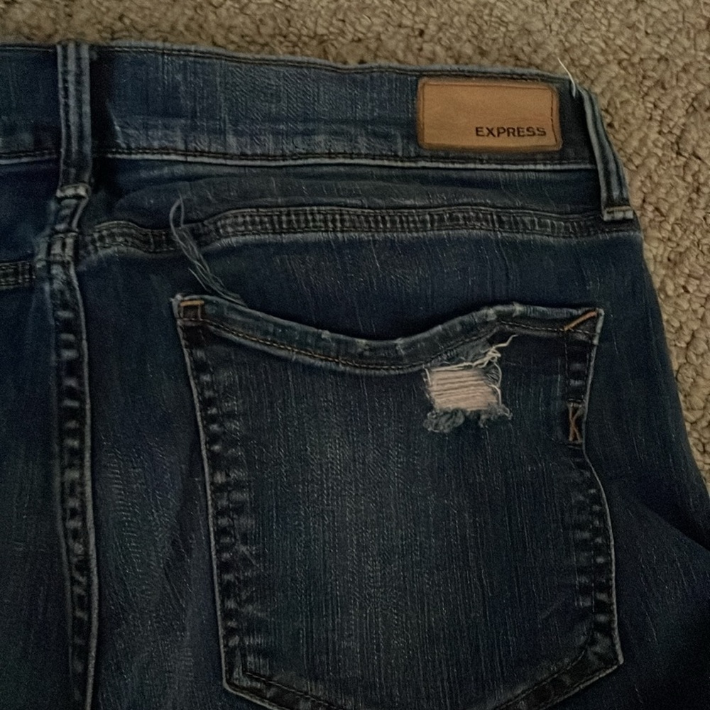 Express Stretch+ Performance Destructed Mid-Rise … - image 7